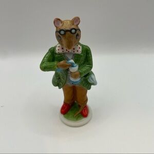 Franklin Mint Woodmouse Collection Alexander  Figurine